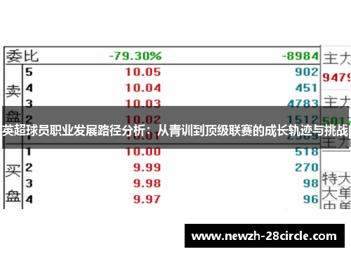英超球员职业发展路径分析:从青训到顶级联赛的成长轨迹与挑战 英超球员职业发展路径分析:从青训到顶级联赛的成长轨迹与挑战
